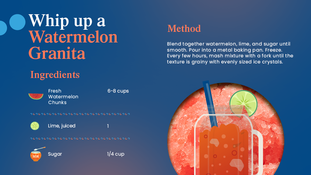 Watermelon Granita Recipe